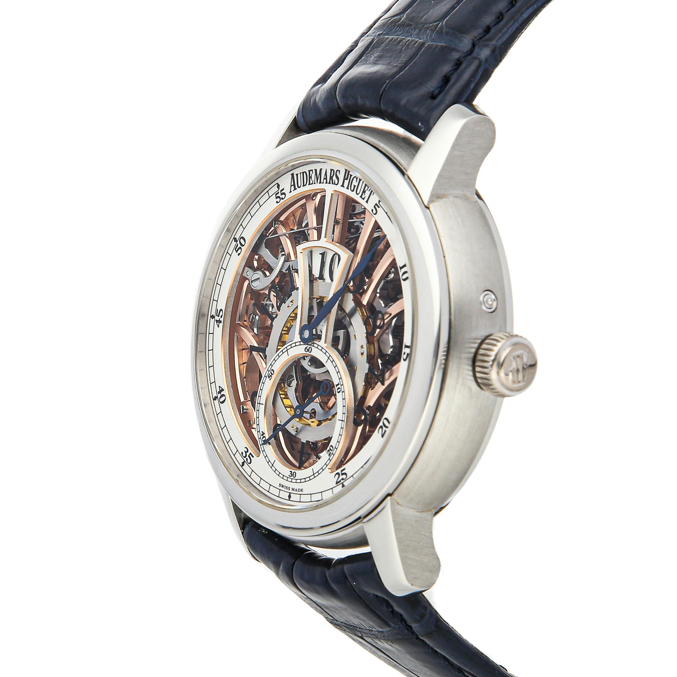 Audemars Piguet Jules Audemars Openworked Minute Repeater with